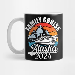 Family Cruise Alaska 2024 Summer Matching Vacation 2024 Mug